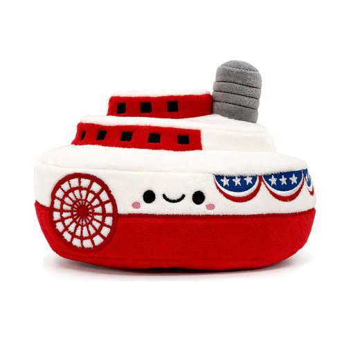 Nola Tawk Captain Nat Steamboat SquishySnuggle Plushie