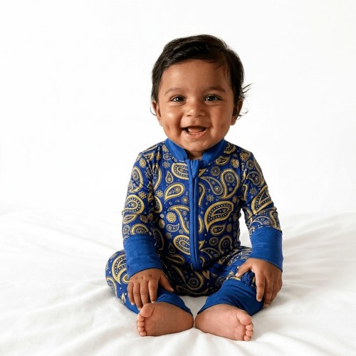 Blue Paisley