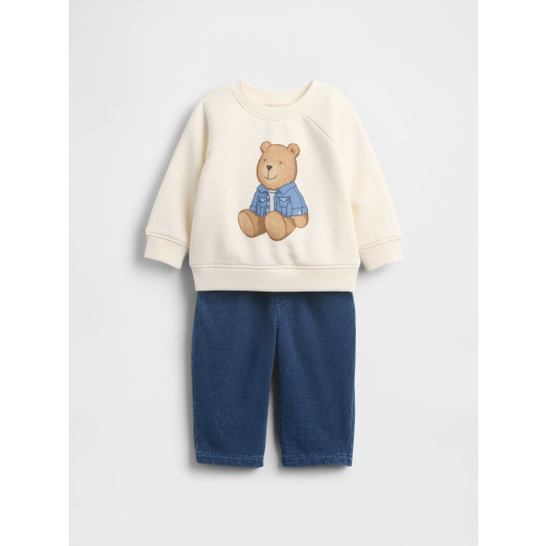 Baby VintageSoft Brannan Bear Outfit Set