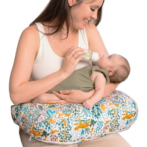 Boppy Nursing Pillow – Firm Ergonomic Support for Breast & Bottle Feeding