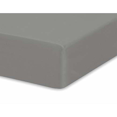 Crib Fitted Sheet by Pure Bamboo, Genuine 100% Organic Viscose Derived from Bamboo, Luxuriously Soft, Ultimate Cooling, Fits Standard Size Crib Mattress (Stone Grey)