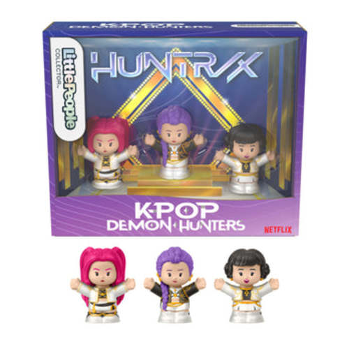 Little People Collector Kpop Demon Hunters: Huntr/X Special Edition Set, 3 Figures