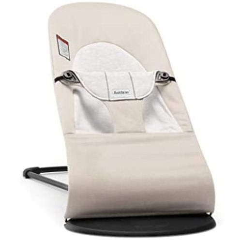 BABYBJÖRN Bouncer Balance Soft, Cotton/Jersey, Beige/Gray