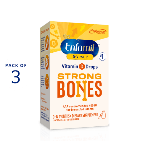 Enfamil® D-Vi-Sol® Vitamin D Drops - 50 mL Bottle (Pack of 3) - Online | Enfamil