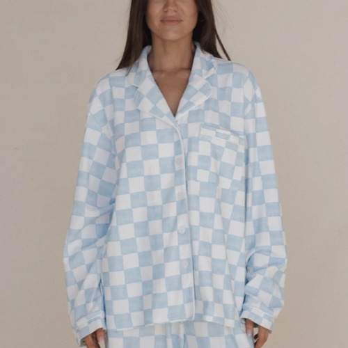 Adult Garden Check Pyjamas