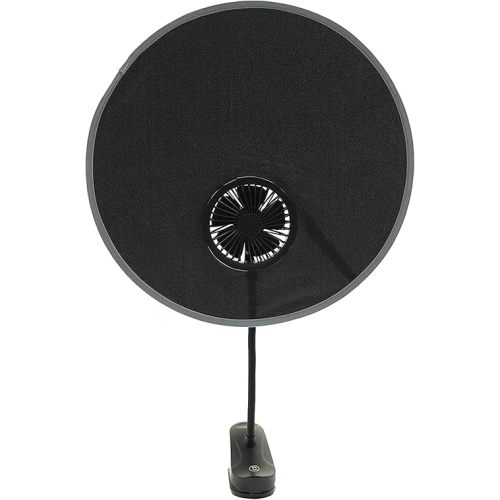 COOLSHADE UPF50 Sunshade by BUGGYGEAR - Easy Folding and Take with You Anywhere - Clamp it on a Chair or Baby Stroller - Collapsible, Compact, and Easy to Use - Protect Your Babys from The Sun