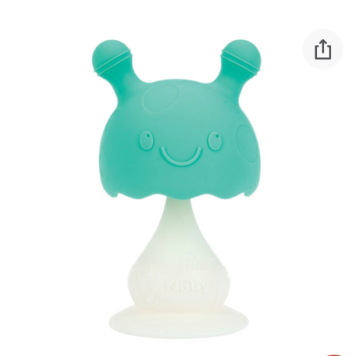 Mushroom Bobble Head Teether Toy
