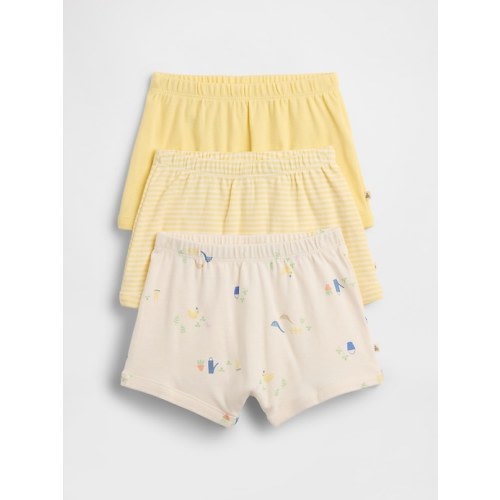 Baby Pull-On Shorts (3-Pack)