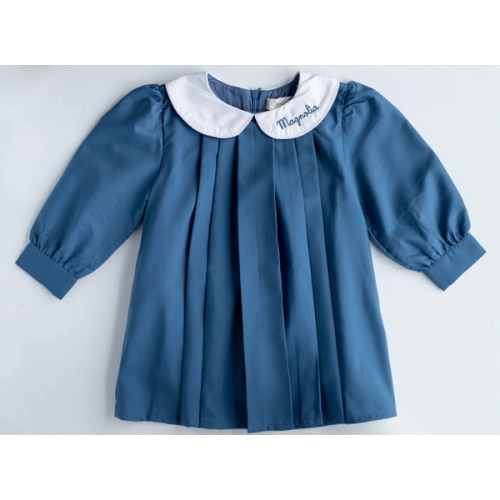 Long Sleeve Pleated Dress | Cygnet Living