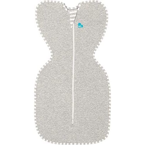 Love To Dream Swaddle UP, Gray, Small, 8-13 lbs, Dramatically Better Sleep, Allow Baby to Sleep in Their Preferred arms up Position for self-Soothing, snug fit Calms Startle Reflex