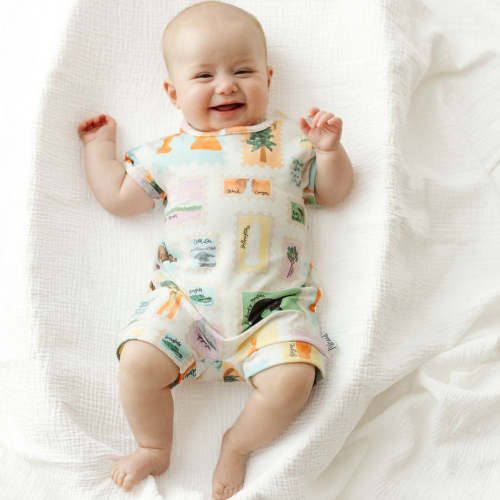 Road Trip Shorty Romper Luxe Edition | Cotton Bamboo Blend