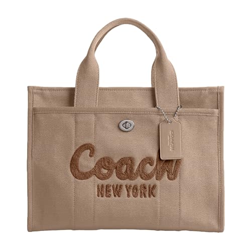 Coach Cargo Tote Bag with Bow Print