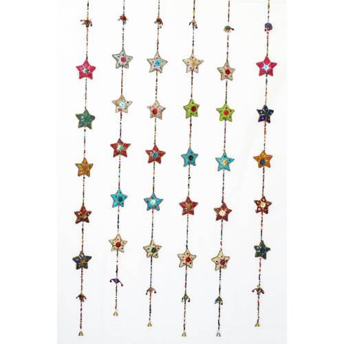 Star Decoration Wall Door Window Hanging, Gift For Home,  Chimes Mobiles, Wind Chimes ,String Decorations, Gift For Christmas, New Year Gift