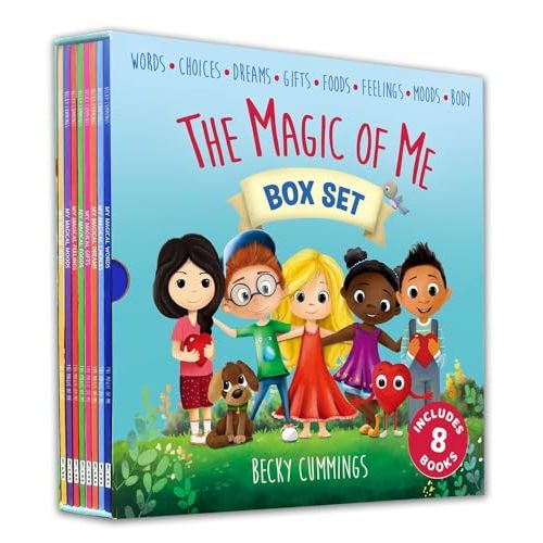 The Magic of Me 8 Book Box Set (Books 1-8: Words, Choices, Dreams, Gifts, Foods, Feelings, Moods, and Body)