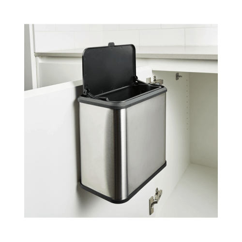 Kmart | 5L Stainless Steel Over Door Bin