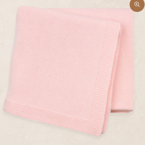 Knit Blanket - Blush