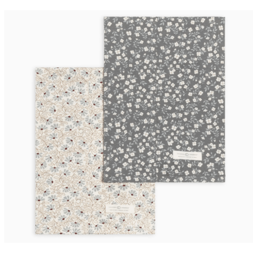 2-Pack Burp Cloths in Pamela + Bray Floral
