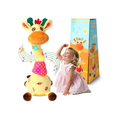 Dancing Giraffe Toy Stuffed Animal Talking Giraffe Baby Toys