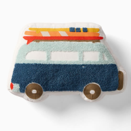 Surf Shack Shaped Pillow