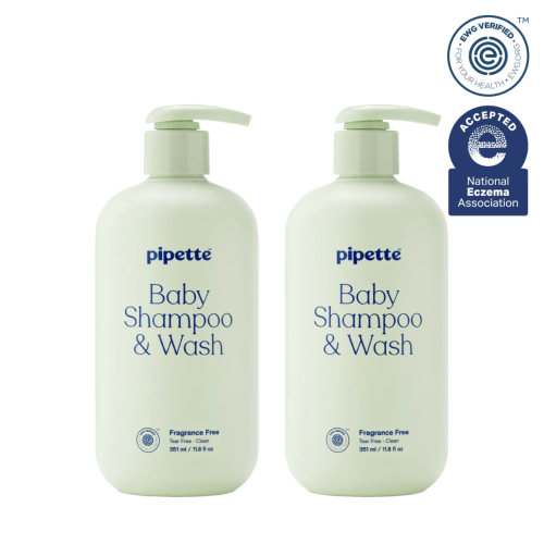 Fragrance-Free Baby Shampoo + Wash Duo
