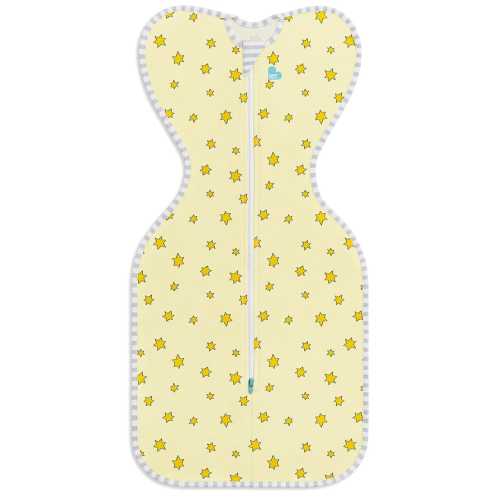 Love To Dream Swaddle UP Bamboo Lite, Newborn - Superstar Yellow