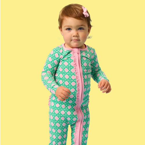 One Piece Footie Pajamas, Modal Blend