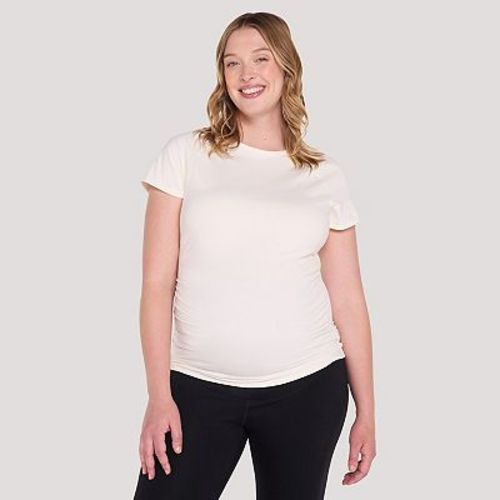 Maternity Motherhood® Short Sleeve Raglan Workout Tee