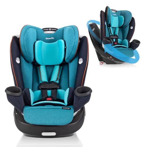 Evenflo Gold Revolve360 All-In-One Rotational Car Seat (Sapphire Blue)
