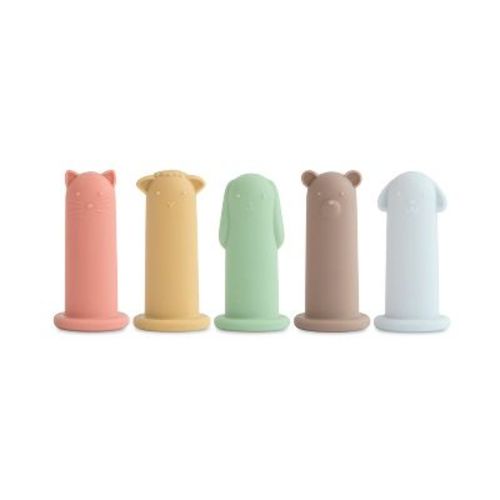 Mushie Silicone Animal Finger Puppets