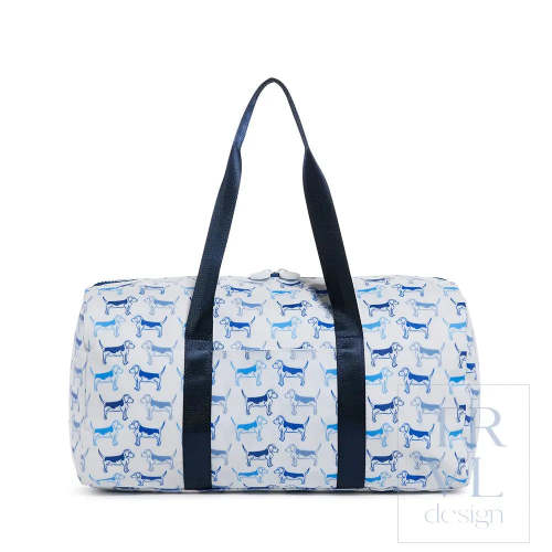 Duffel - Weekender - Puppy Love Blue – shopTRVLdesign