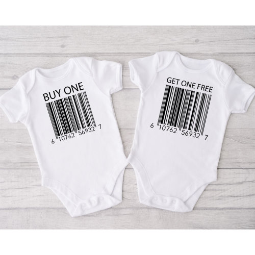 Buy One Get One Free bodysuits, Twins bodysuits, Funny shirt, Baby Shower Gift, Personalized baby, funny baby, cute baby, toddler shirt
