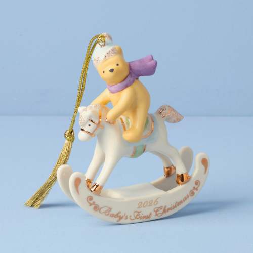 2026 Winnie The Pooh Babys 1st Christmas Ornament