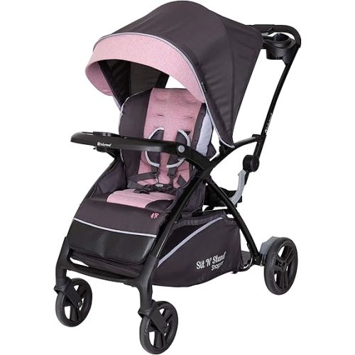 Baby Trend Sit N' Stand® 5-in-1 Shopper Stroller, Cassis