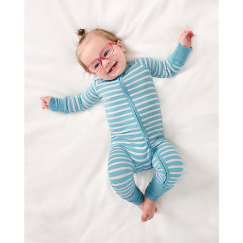 Dockside Stripe Zippy | Little Sleepies