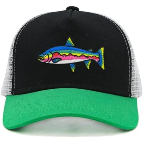 Toddler Trucker Hat for Boys Girls, Adjustable Mesh Back Cap for Kids Ages 2-6