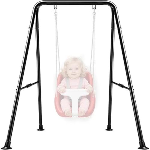 Swing Stand Compatible with Little Tikes, Swing Chair Stand, Black