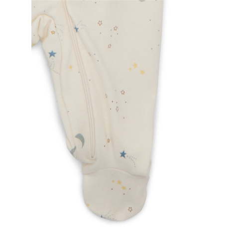 Bliss by Garanimals Baby Boys or Girls Cotton Layette One Piece Footed Sleeper Pajamas, Sizes Newborn-9 Months