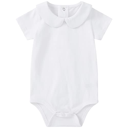 pureborn Baby Girls Boys Bodysuit Super Soft Cotton Romper 0-24 Months