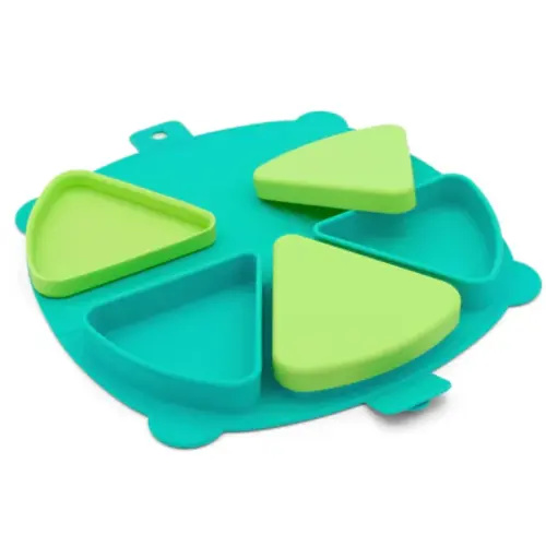 On-the-go Snack Mat-Aqua - Baby Showers By Mail