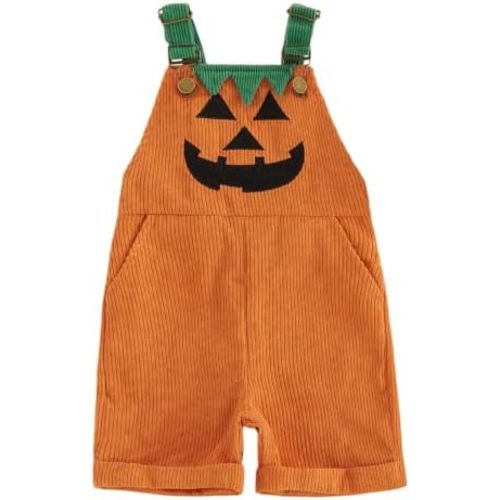 Toddler Boy Girl Romper Overall Short Contrast Color Suspender Bid Jumpsuit