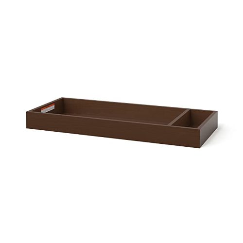 Child Craft Universal Changing Table Topper, Convert Dresser into a Changing Table Surface, Securely Attaches, Non-Toxic, Baby Safe Finish (Toasted Chestnut)