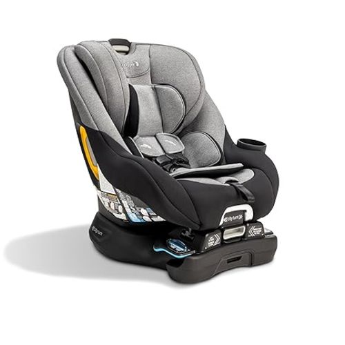 Baby Jogger City Turn Rotating Convertible Car Seat, Onyx Black, 180-Degree Turn, Lightweight Coolmax Fabric, Newborn to Toddler