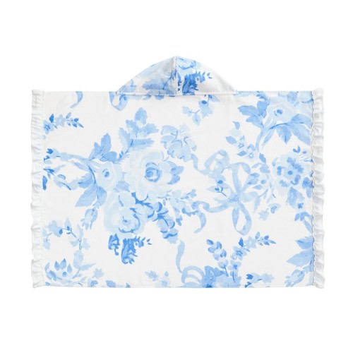 LoveShackFancy Damask Baby Beach Hooded Towel UPF 50+