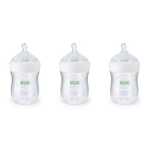 NUK Simply Natural 5 oz. Bottle with SafeTemp 3-Pack