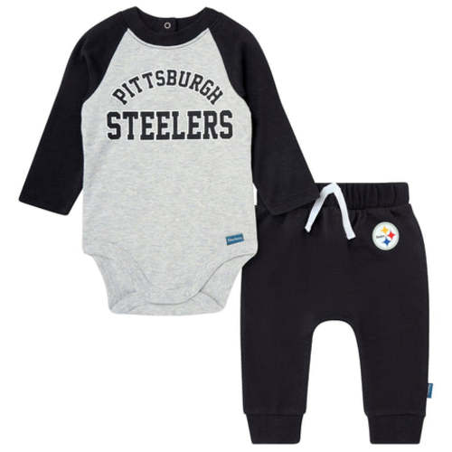 2-Piece Baby Pittsburgh Steelers Bodysuit and Jogger Set