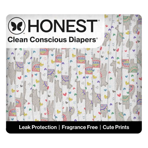 Honest Wetness Indicator Diapers - Plant-Based & Fragrance-Free | Honest