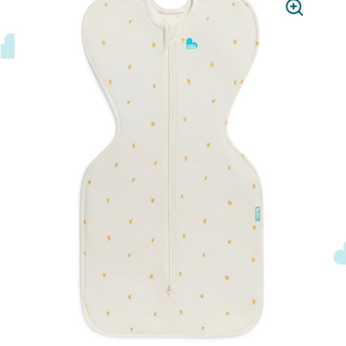 Swaddle Up™ 1.0 TOG Viscose from Bamboo Cream Lemons