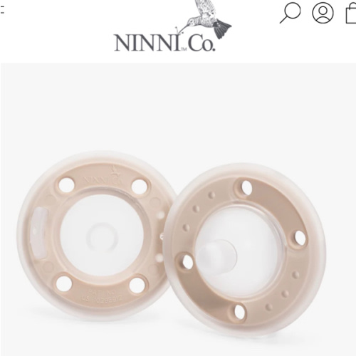 Ninni Pacifier Oatmeal 2 Pack