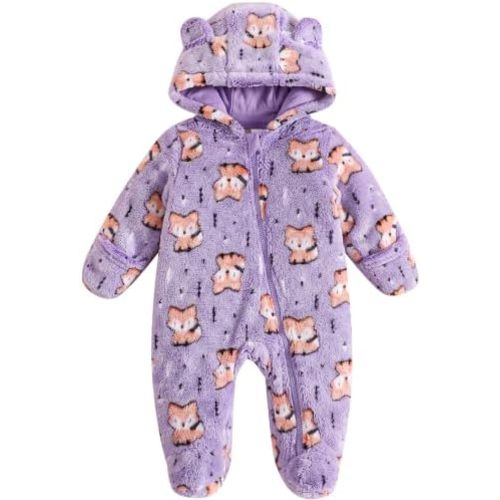 Jecson Baby Bear Outfit Newborn Clothes Infant Snowsuit Hooded Jumpsuit