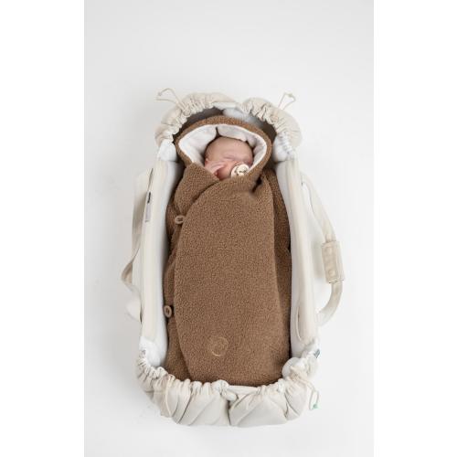 Overall | Cozy teddy wrap-design overall | Najell - Najell